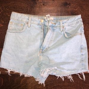 Forever 21 denim shorts